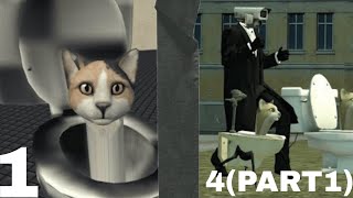 Skibidi Cat (ALL SERIES)  1 - 4(part 1)