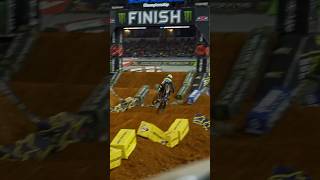Miracle save by Cole Davies last year! Shot by @twenty_three_media! #Supercross
