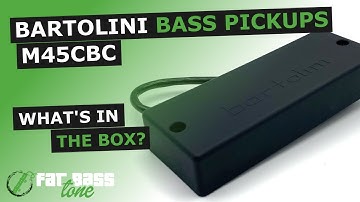 Bartolini M45CBC 5 String Bass Pickup: What’s In The Box (A Close-Up Look)