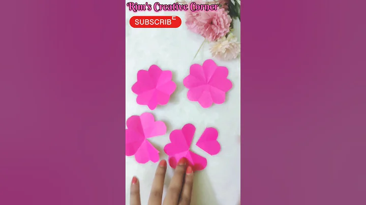 Jisoo's flower ring making with paper😍#shorts #viral #jisoo #blackpink  #tiktok #papercraft #diy