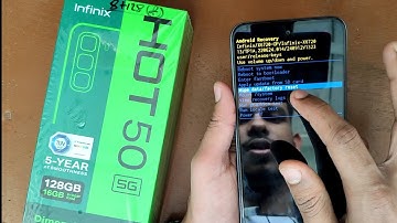 Infinix HOT 50 5G Hard Reset (Pattern,Pin, Password Unlock 🔓) Without PC/Laptop