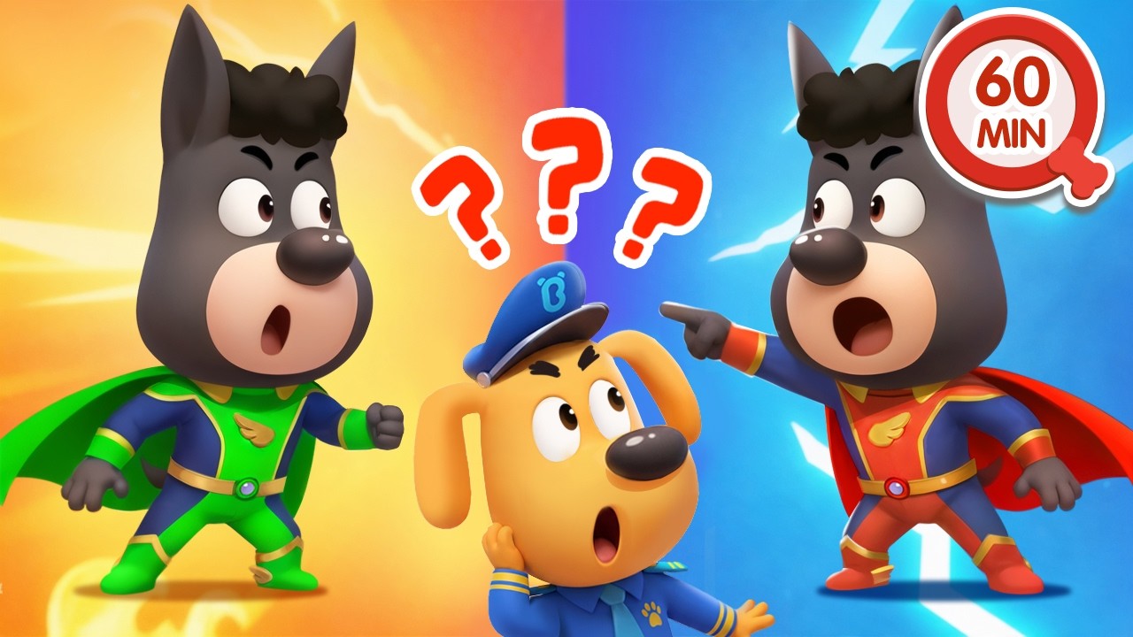⁣Dos Ladrones con Capa 🕶️ Dibujos Animados 🔍Sheriff Labrador en Español