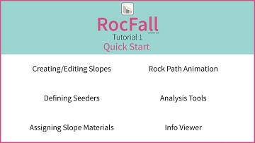 RocFall Tutorial 1 - Quick Start