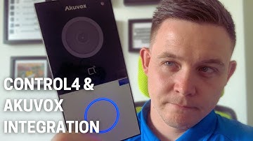 Control4 Akuvox integration // Relay Control and Motion Detection