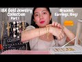 18Karat Gold Jewelry Collection Part 1 (Bracelet, Earrings, Ring) (4K)