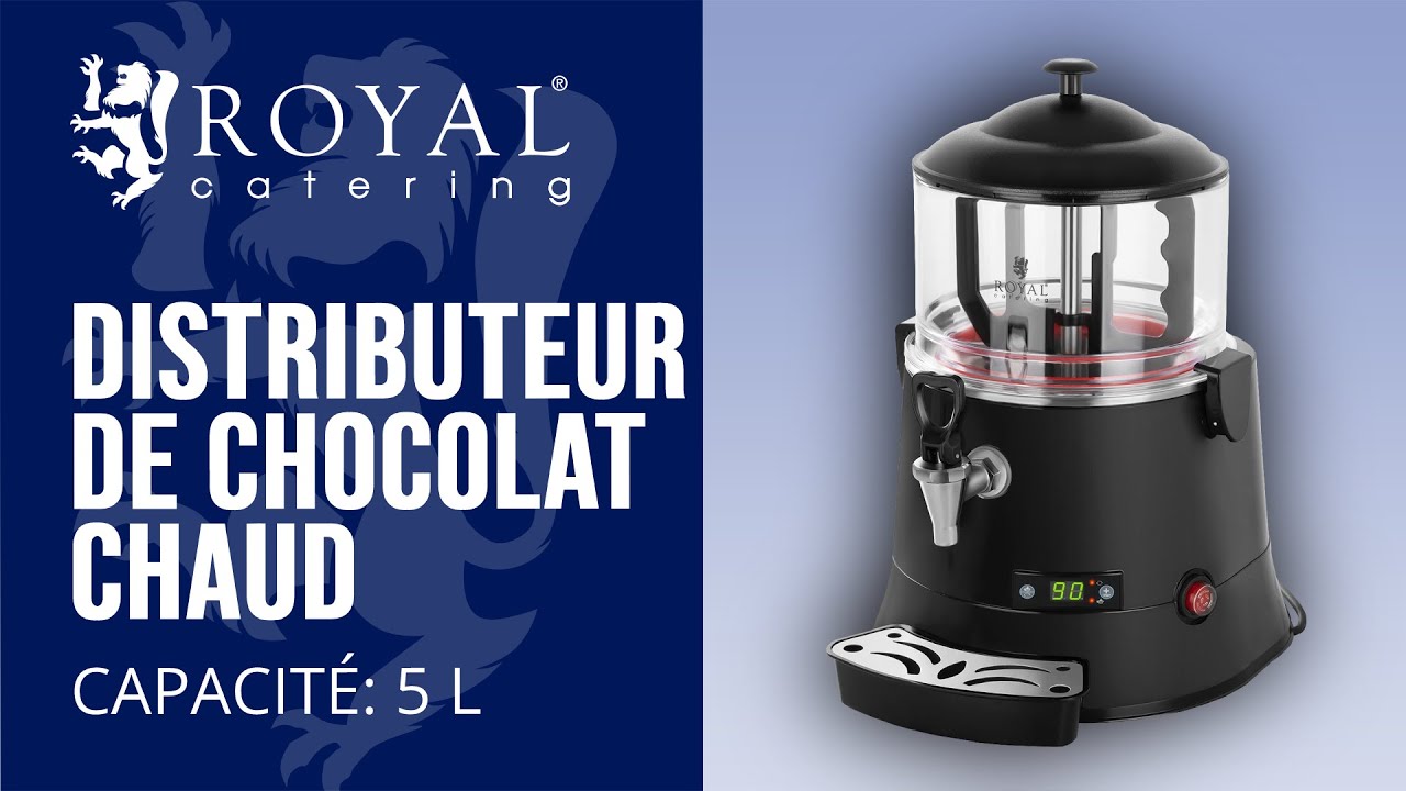 Distributeur professionnel de chocolat chaud 5L SARO