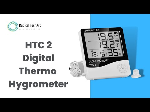 Digital Hygrometer/Thermometer with temperature sensor HTC2, Accessories \  Other