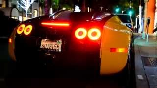 Bugatti Veyron Bijan Start Up (Rodeo Drive - Beverly Hills)