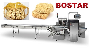 instant noodles cakes multipack machine 5 bags 10 bags in one secondary flow pack packing machine