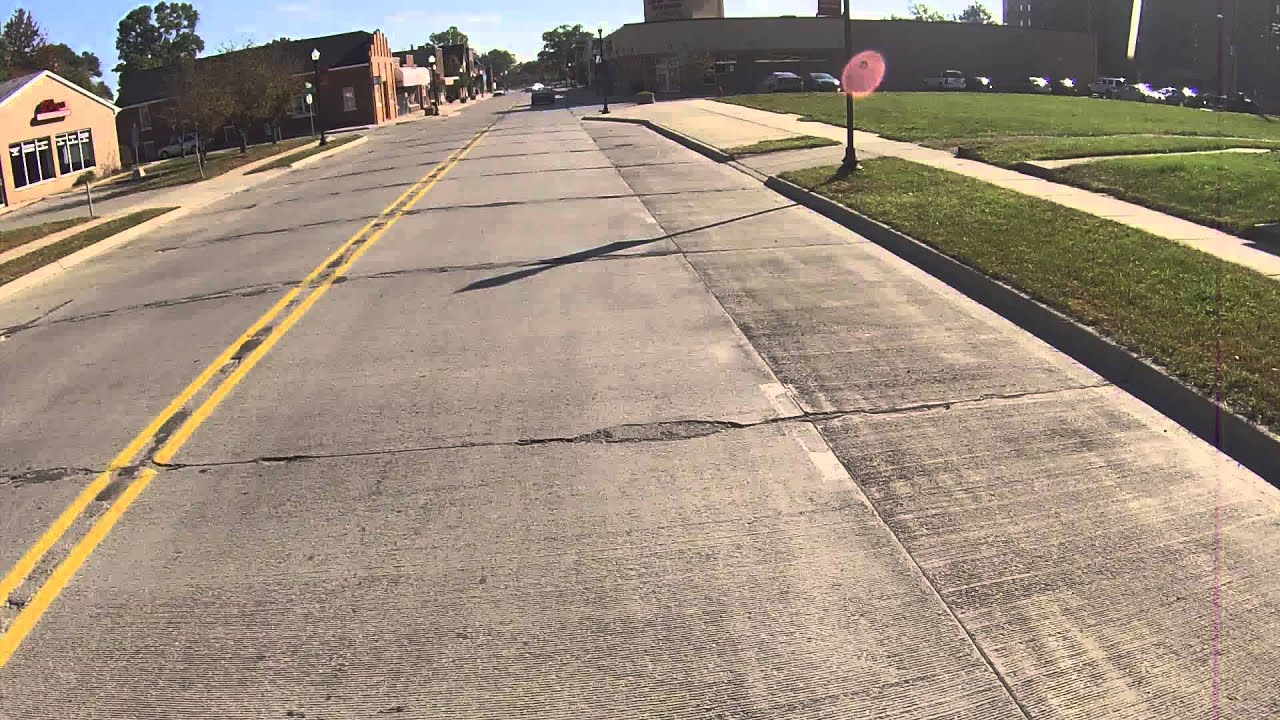 Romulus, Michigan via Bicycle YouTube