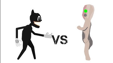 cartoon cat vs scp 173 |sticknodes