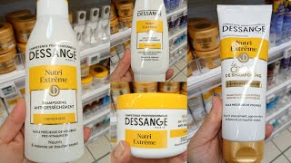 Dessange Shampoo, Conditioner, Cream, and Mask for Dry, Very Dry, and Damaged Hair