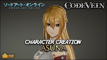 Code Vein - Asuna Character Creation (Sword Art Online)
