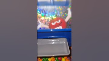 MOST SATISFYING M&M VENDING MACHINE🟡🔴
