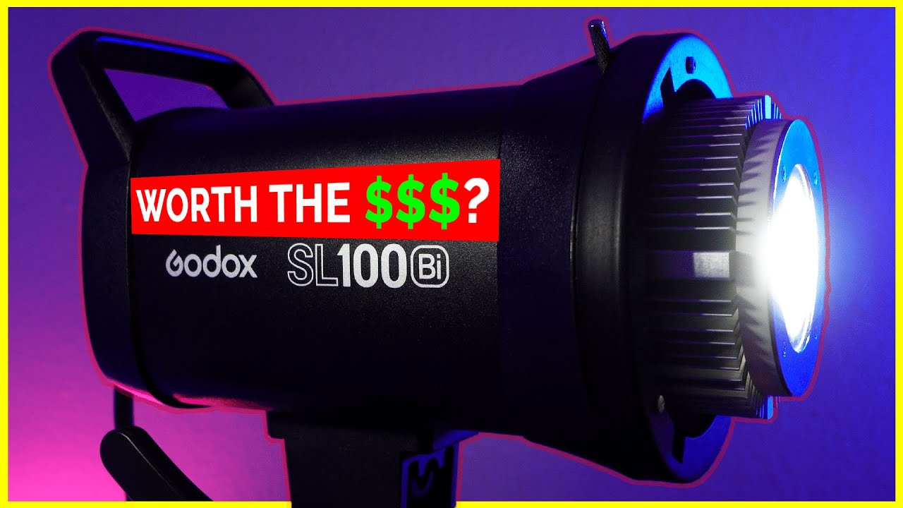 Godox SL100Bi Review  AFFORDABLE Lighting for  Videos! 