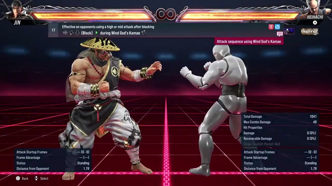 Heihachi Tekken 8 Movelist