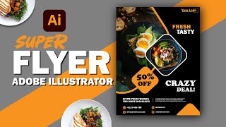 Adobe Illustrator | Flyer Banner Design | Graphics Design