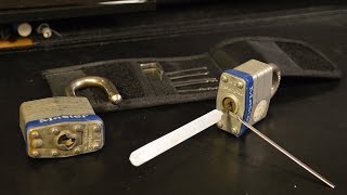 Lock Picking a Master Lock No.3 and No.21