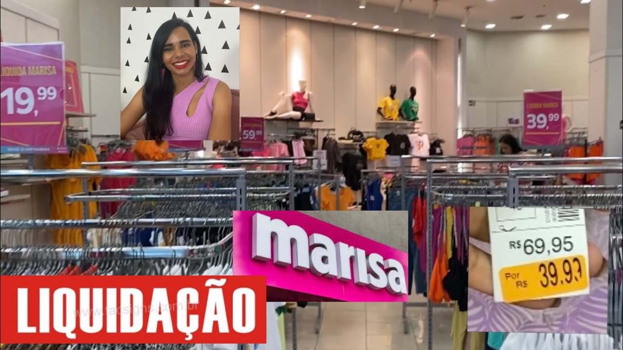 Marisa vende peças de família