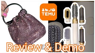Hair Tool & Party Bag review from Temu