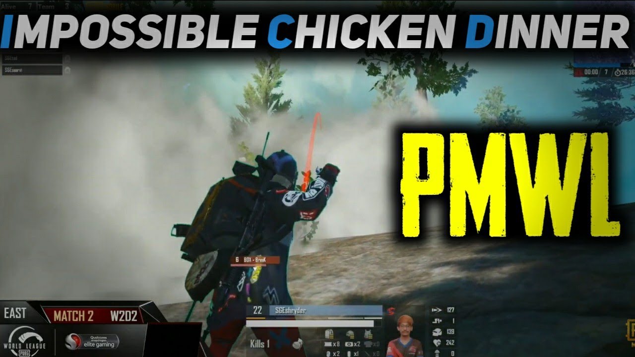 SGE did impossible chicken dinner in PMWL [Box gaming bs SGE] - Synergy gaming