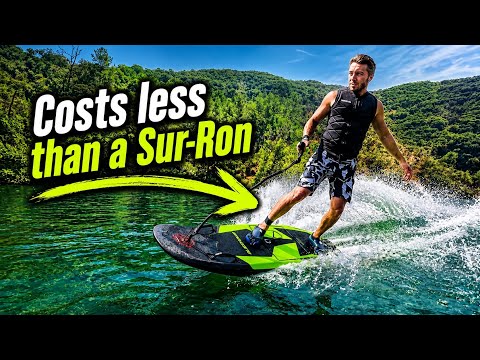 You Don't Need Waves to Surf Anymore? - ElectroJet E-SURF