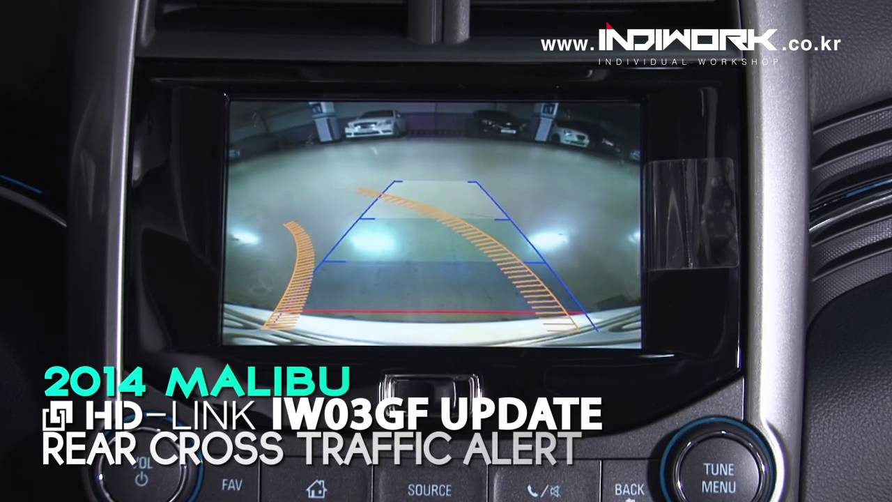 HD-LINK IW03GF for 2014 Malibu Rear(Rear Cross Traffic Alert System) View System  by 인디웍 indiwork