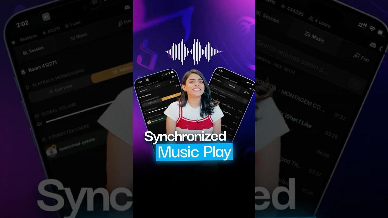 🎺Turn 100 Phones Into One Speaker Together