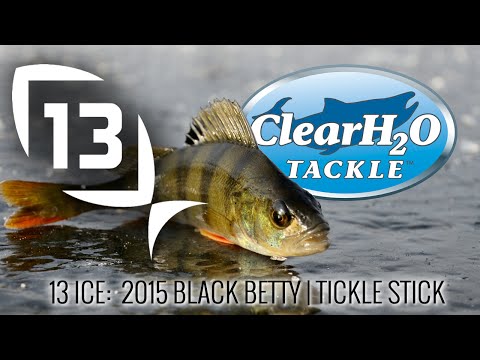 13 Fishing Ice | 2015 Black Betty | Tickle Stick | ClearH2O Tackle - YouTube