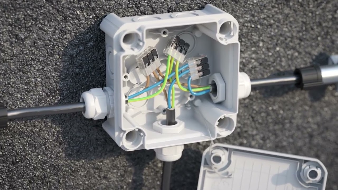 VBS | Kabeldoos T60 inclusief 3 wartels