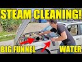 I Dumped Water Into A Running BMW Engine To Clean Bad Carbon Deposits & Here's What Happened.