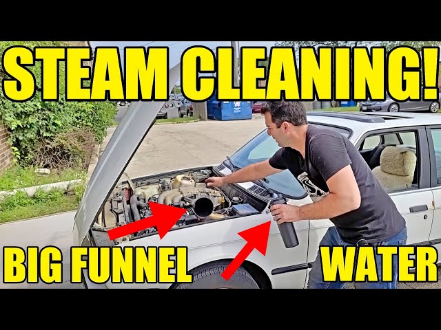 I Dumped Water Into A Running BMW Engine To Clean Bad Carbon