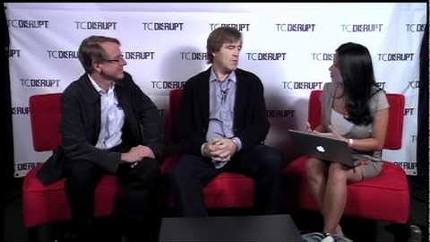 John Doerr and Bing Gordon Backstage at Disrupt