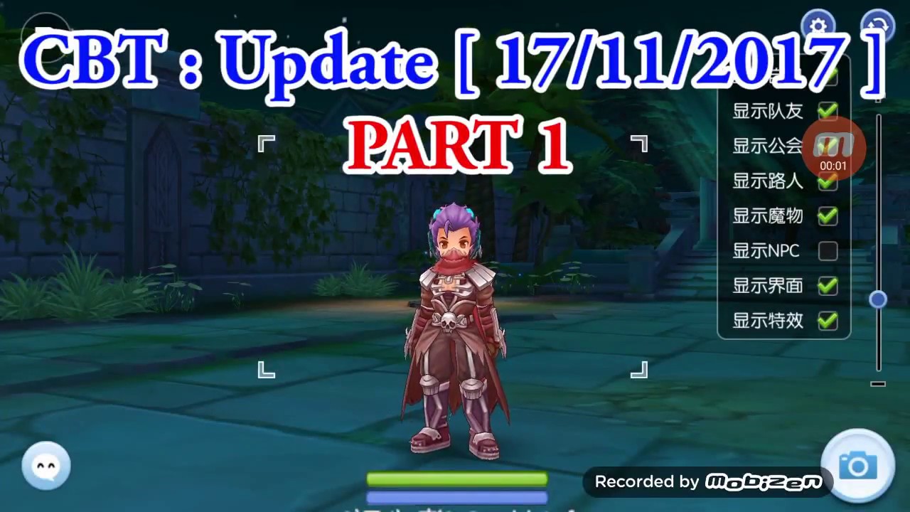 Ragnarok Mobile [ Sv.China ] : CBT Update - 17 Nov 2017 [ Part 1 - Thief skill ] ragnarok tencent