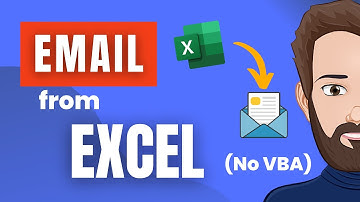 Send Emails with a Button from Excel (Without VBA/Macros)