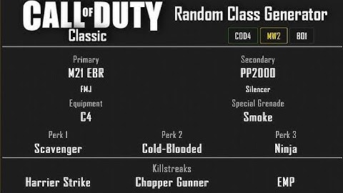 MW2 - Estate Team Deathmatch (29-4) Random Class Generator #75 [2020]