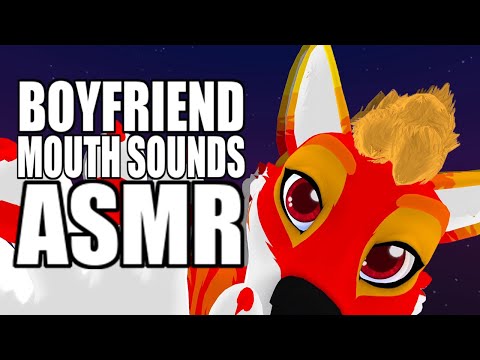 [Furry ASMR] Boyfriend comforts you + Intense Mouth Sounds, Kisses 💞