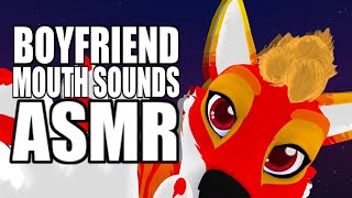 [Furry ASMR] Boyfriend comforts you + Intense Mouth Sounds, Kisses 💞