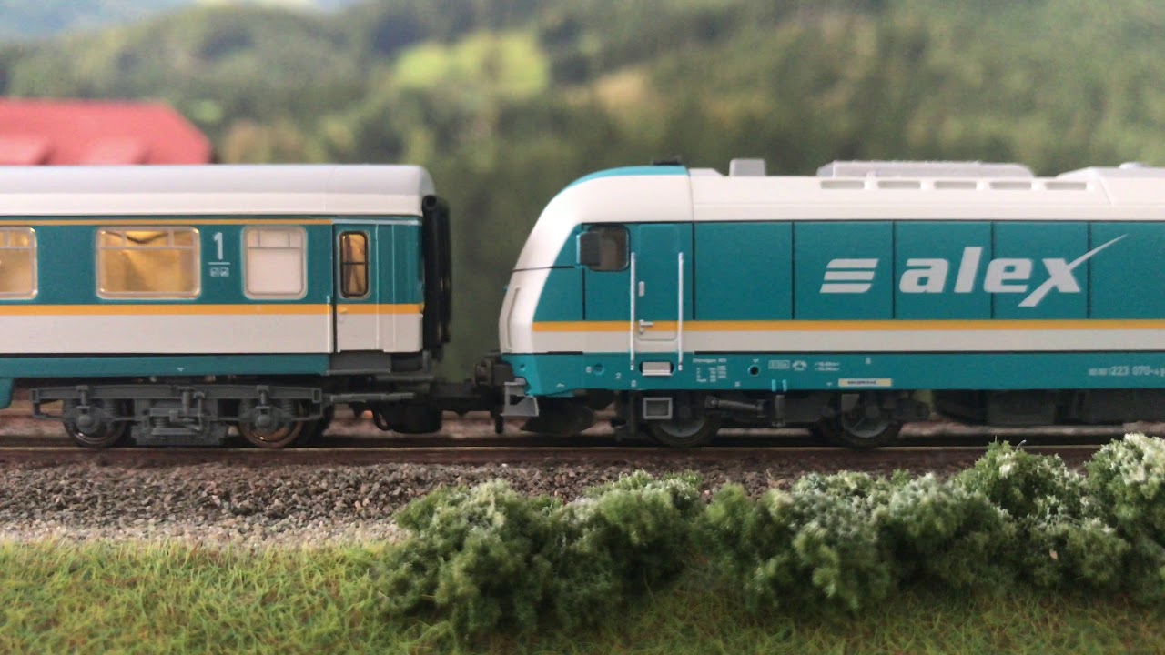 Spur N - erste Versuche mit der Digitalkupplung von SD Modell Teil 1