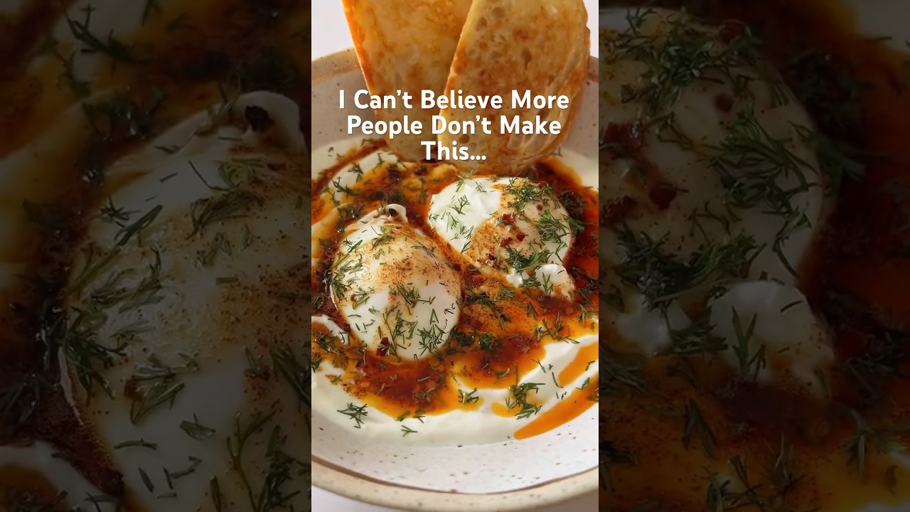 Çılbır (Turkish Eggs)