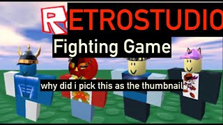 How to make a Fighting Game in Retrostudio!