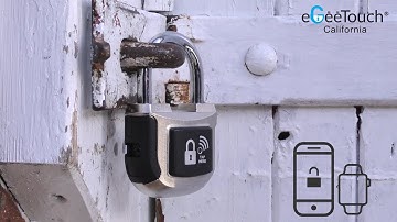 eGeeTouch - 2nd Gen eGeeTouch Smart Padlock