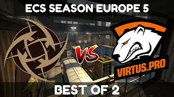 NiP vs Virtus.Pro (Train) - Highlights - ECS SEASON 5 EUROPE