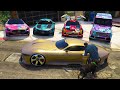 GTA 5 - Stealing Luxury Modified Mercedes Cars with Franklin! | (GTA V Real Life Cars #77)