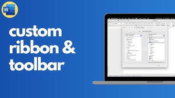 Het lint en de werkbalk Snelle toegang in Microsoft Word aanpassen