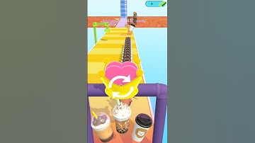 Yummy Coffee Stack Lvl-14 ☕😅 | Satisfying Coffee Game #shorts