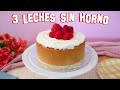 Pastel de 3 leches sin horno  ale hervi cocinaconmigo