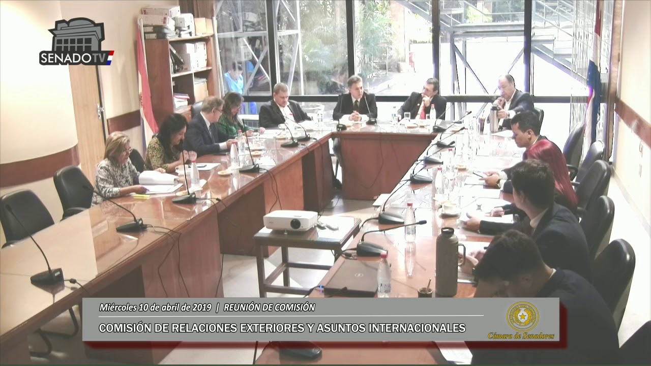 Comisión de Relaciones Exteriores y Asuntos Internacionales -10-04-2019 paraguay capitale