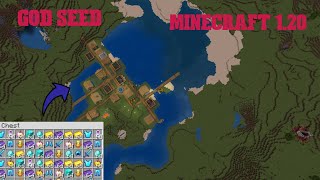 God seed 🔥🔥🔥Good minecraft seed for 1.20 bedrock edition