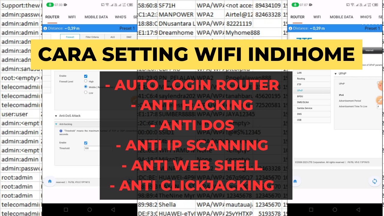CARA MELIHAT SIAPA SAJA YANG MENGGUNAKAN WIFI INDIHOME KITA - YouTube